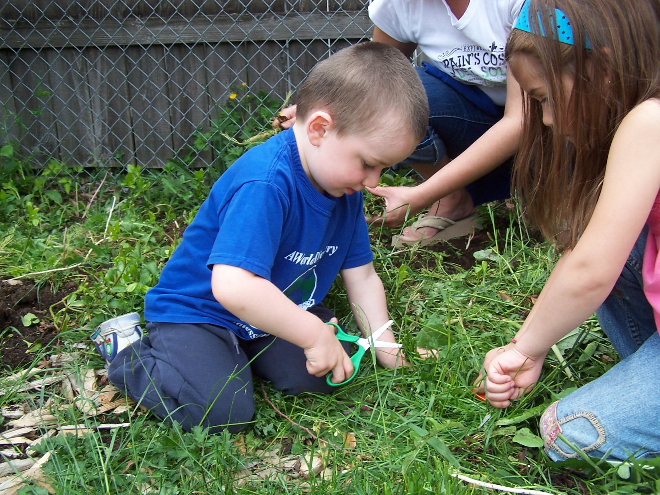 Kids doing outdoor activity