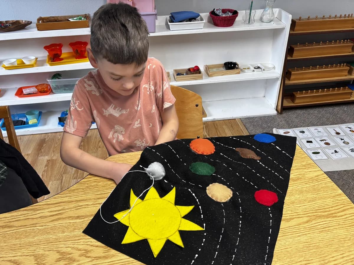 Sewing kindergarten project