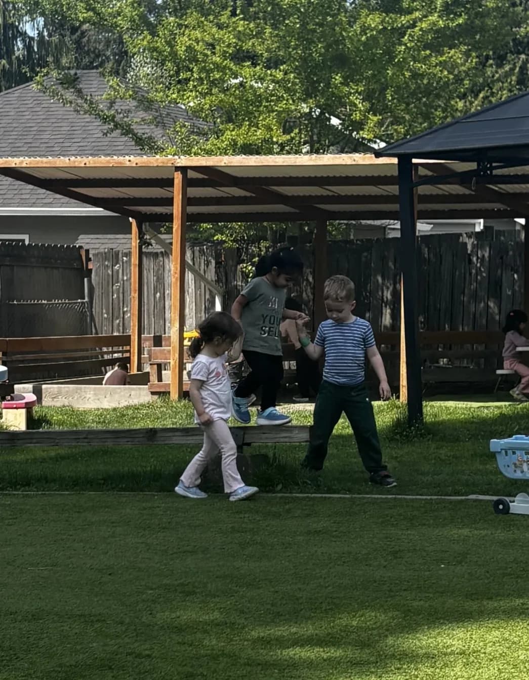 playing at recess